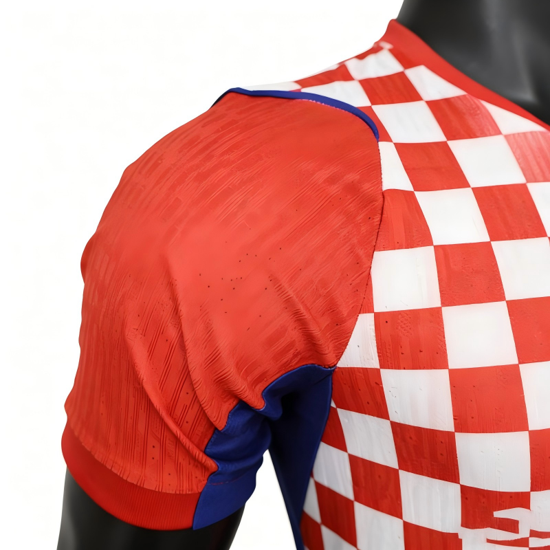 Croatia Away Jersey Men Fan Version Soccer Training Shirt