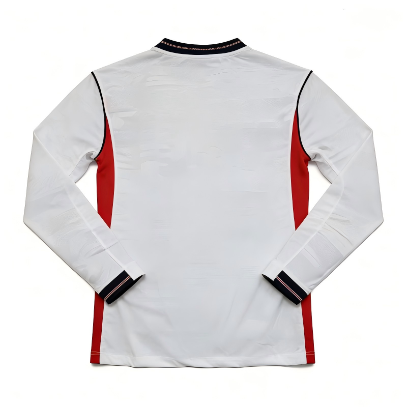 New Season England Home Long Sleeve Jersey Men Football Sportswear