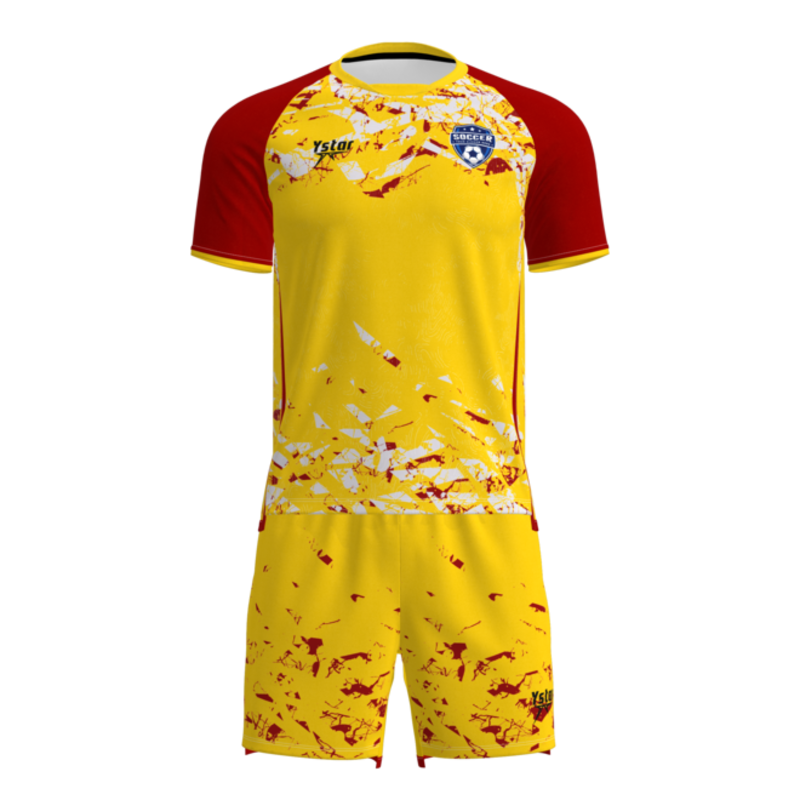 Mens Sports Wear Retro Soccer Jersey Set