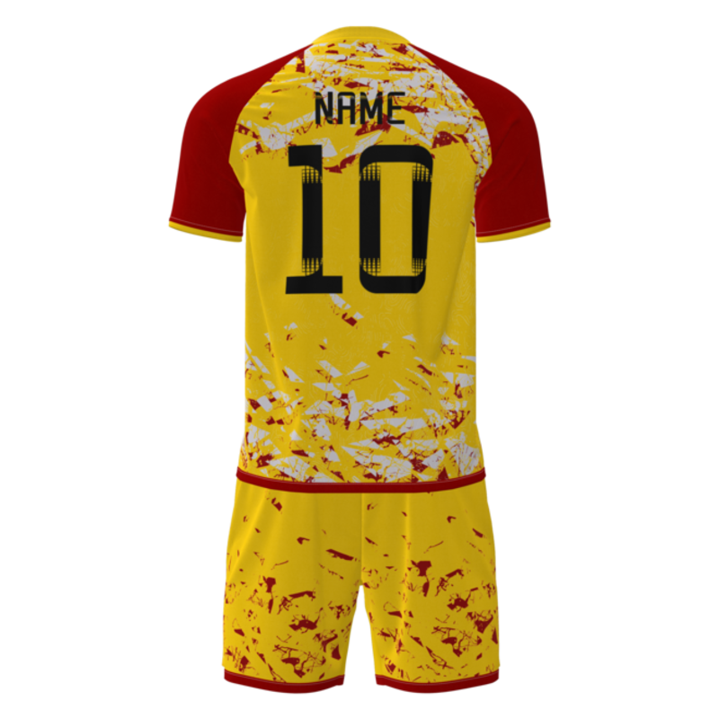 Mens Sports Wear Retro Soccer Jersey Set
