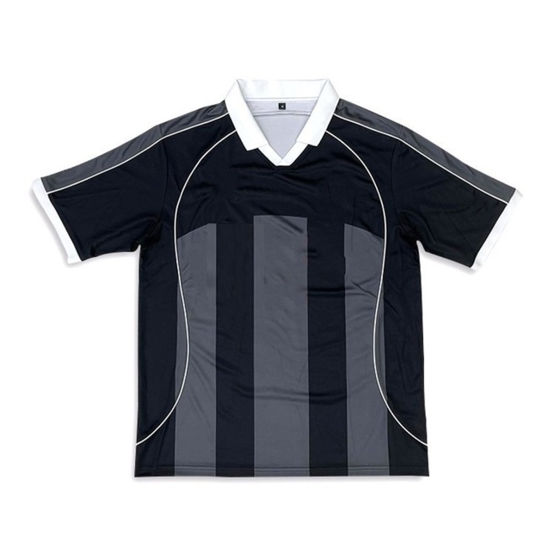 Retro Crop Top Boxy Fit Football Jersey