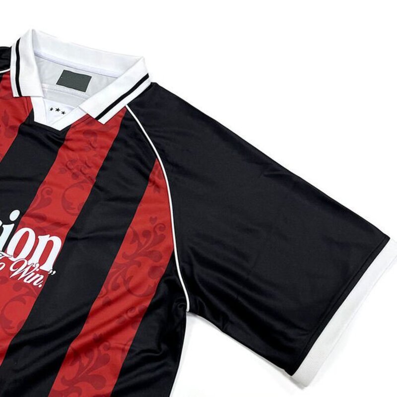 Customized Classic Retro Striped Soccer Jersey