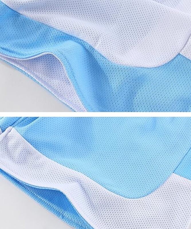 Reversible Basketball Jersey and Shorts Game Day Uniform Set