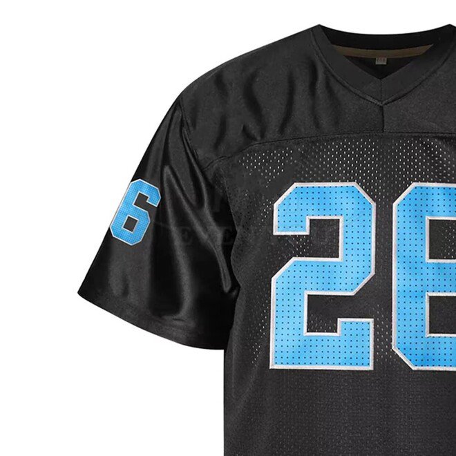 Short V Neck Soft Durable Breathable Mesh Jersey