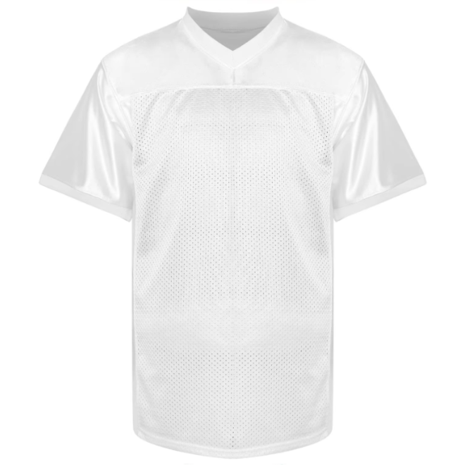 Mesh Breathable Unisex Short Sleeve Football Jersey