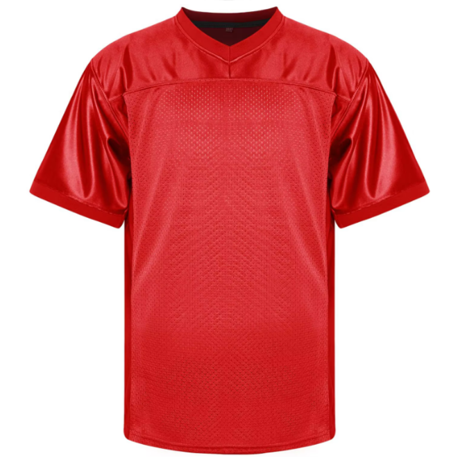 Mesh Breathable Unisex Short Sleeve Football Jersey