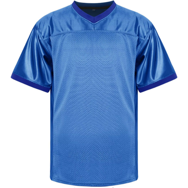 Mesh Breathable Unisex Short Sleeve Football Jersey